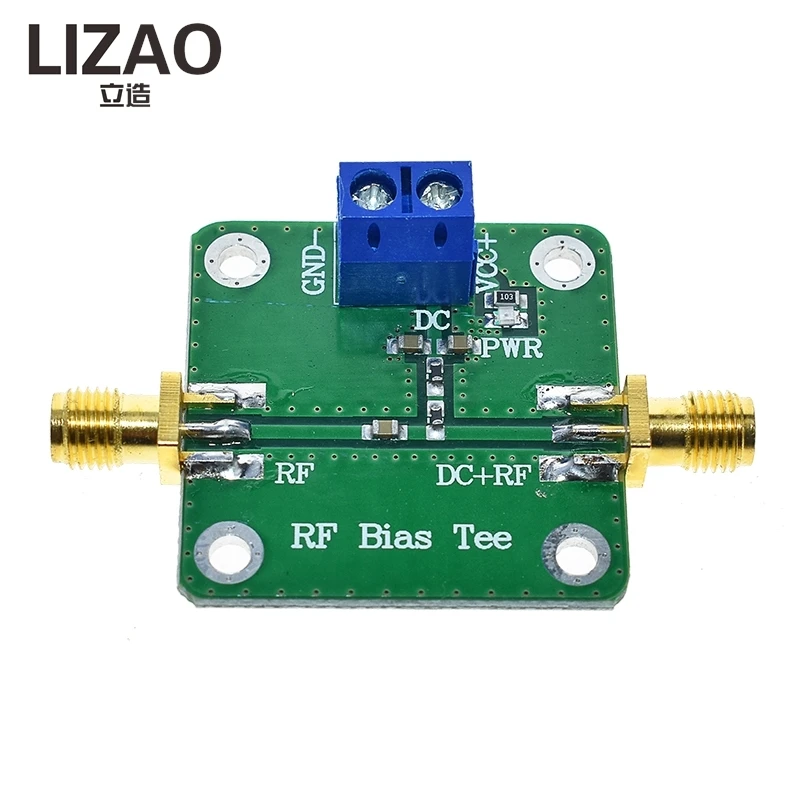 10-6000MHz RF Bias Tee Module, DC Feed & Blocker for HAM Radio, RTL-SDR, LNA Amplifiers