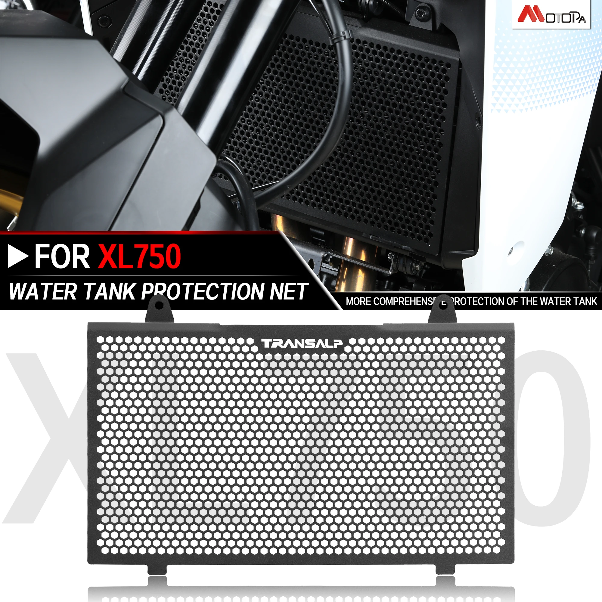 

For Honda TRANSALP750 XL750 TRANSALP 750 XLV Motorcycle Dedicated XL750V Radiator Guard Grille Protective Cover Protector