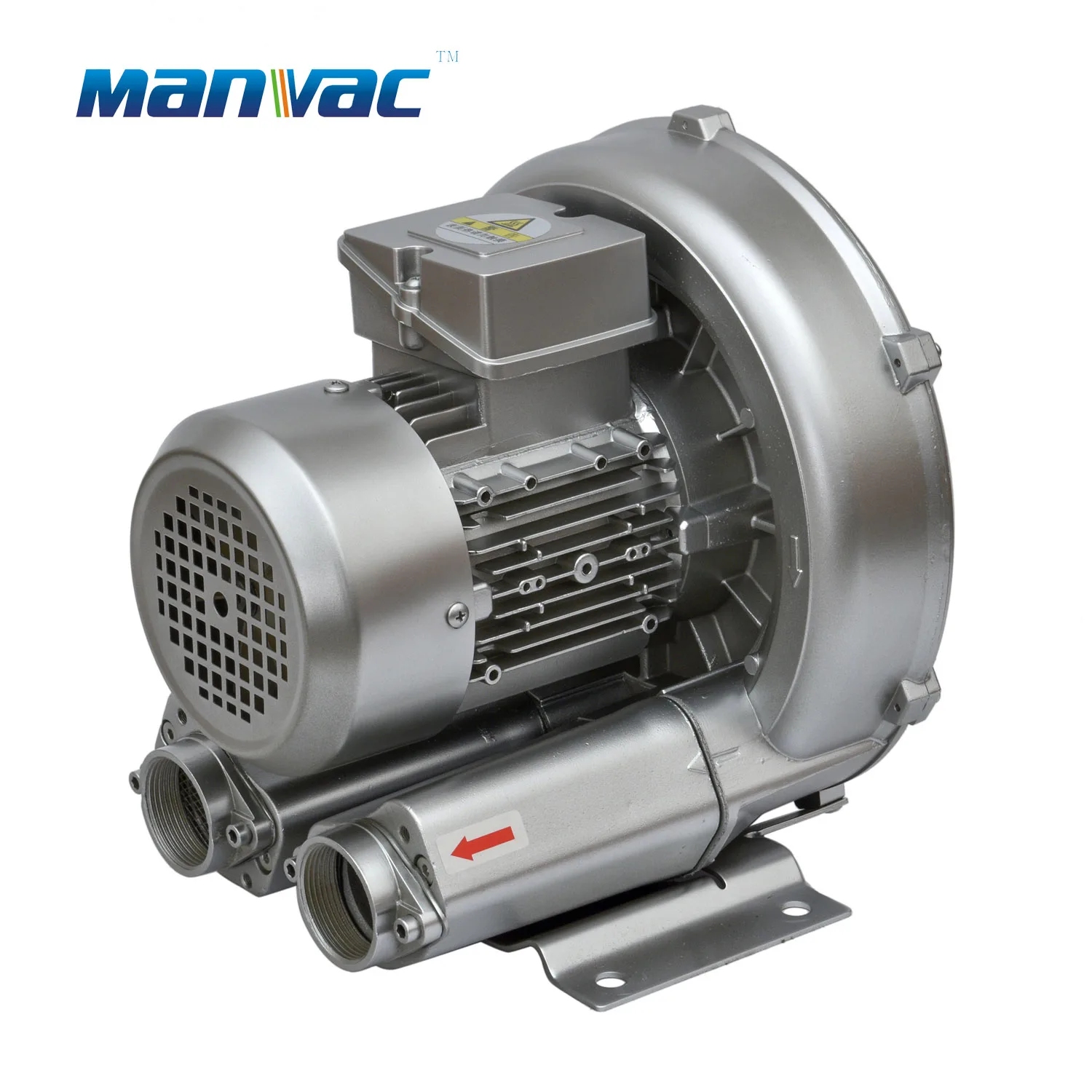 Manvac 1HP 2MV 310 A11 Regenerative Vacuum Air Blower Single Stage Side Channel Blower