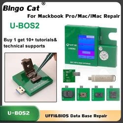 UFIX U-BOS2 Data Assistant For MACBOOK 2008 to 2020 iMac Mini MacBook Pro Air UEF BIOS Database Read-Write Backup Repair Tool