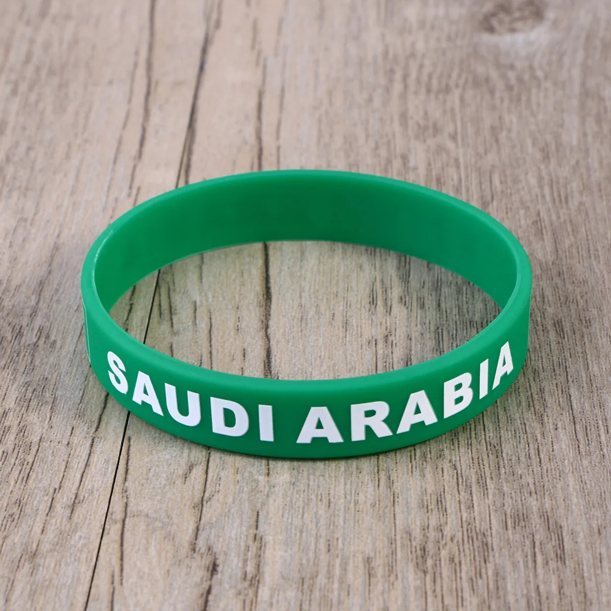 

Набор из 6 удобных силиконовых браслетов с флагами стран, спортивный аксессуар для международных футбольных болельщиков, Саудовская Аравия