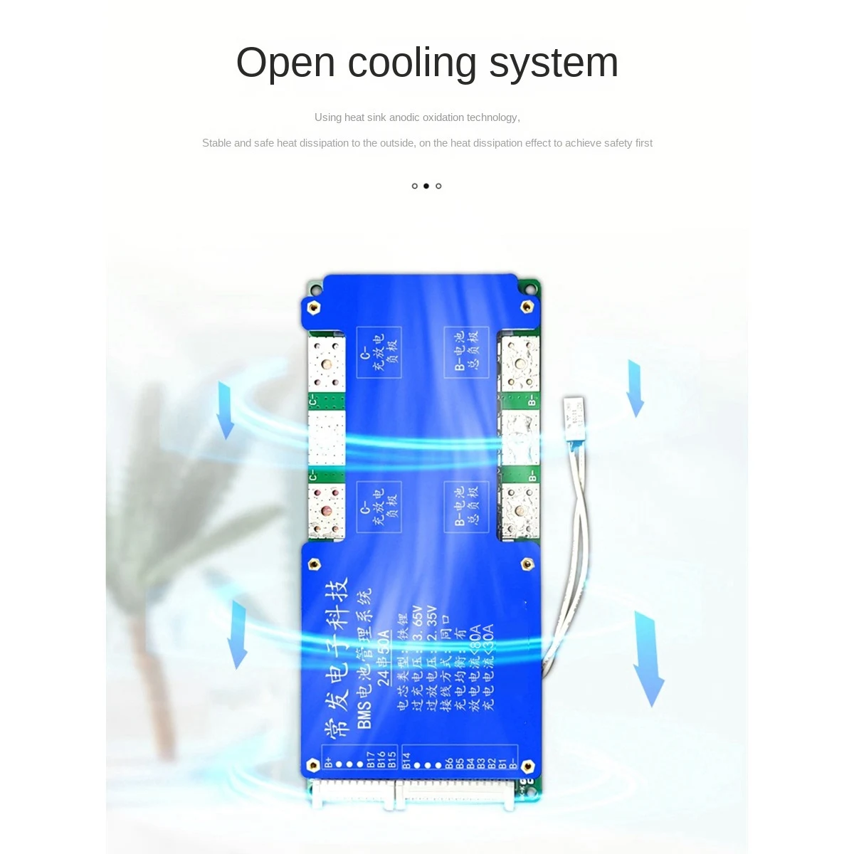 Imagem -06 - Bms Battery Protection Board Mesmo Porto com Equalização Controle de Temperatura 24s 72v 80a Lifepo4