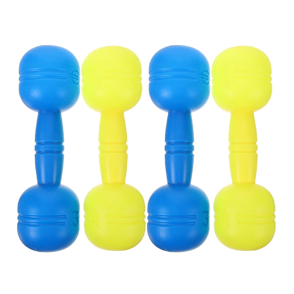 

2 Pairs Children's Dumbbell Kids Toys Small Household Dumbbells School Weights Pvc Supply Hand Exercising