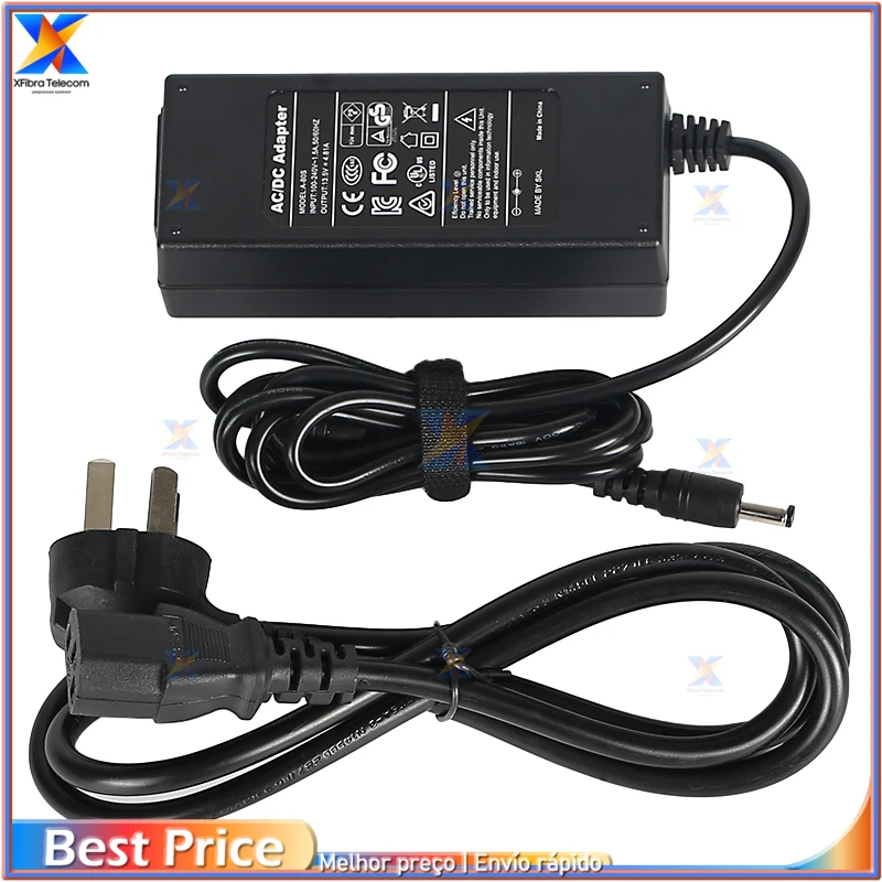 Fiber Fusion Splicer Charger, Power Cord Adapter for A-80S, 81S, FS-60A, 60C, 60E, 60F, Power Supply