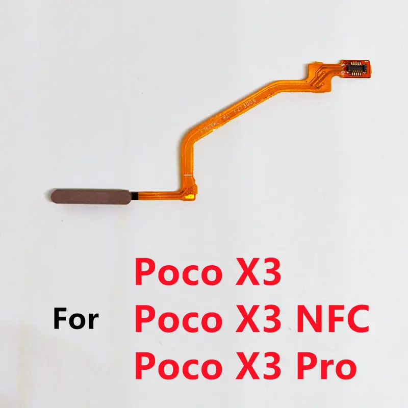 For Xiaomi Poco X3 NFC X3 pro Fingerprint Sensor Scanner Touch ID Connect Motherboard home button Flex Cable