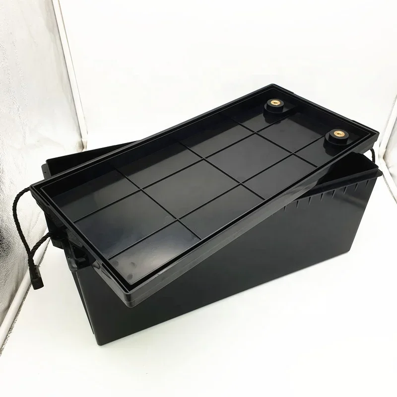 12V 24V 36V 48V ABS Diy Empty Camping Plastic Battery Store Box 100Ah 200ah 280Ah Lithium Battery Case