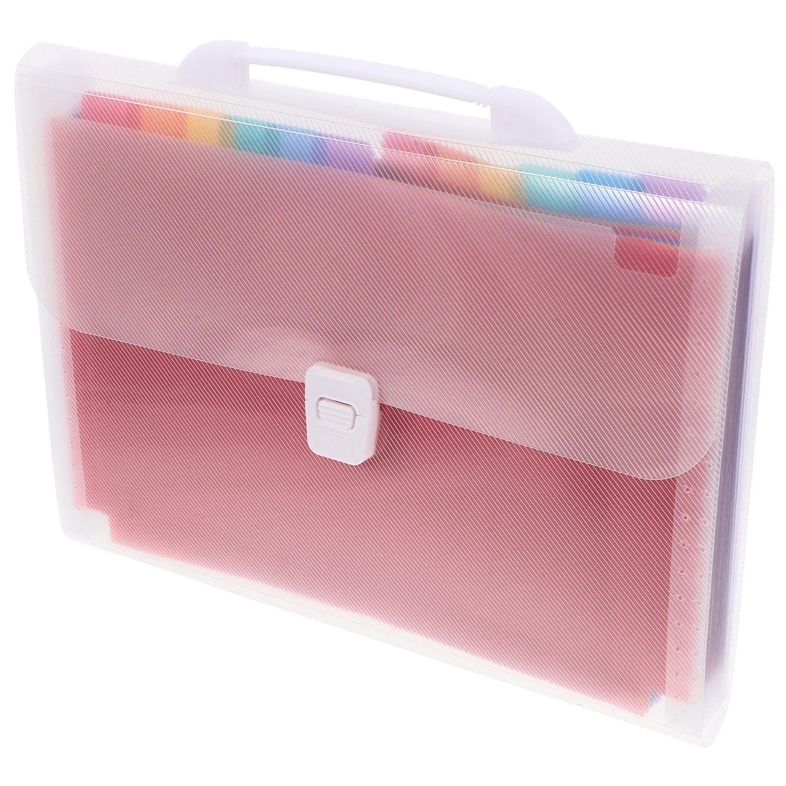 

A4 13-Pockets Expandable File Folder Document Holder Receipt Organizer Portable Large Capacity Black Office School Supplies