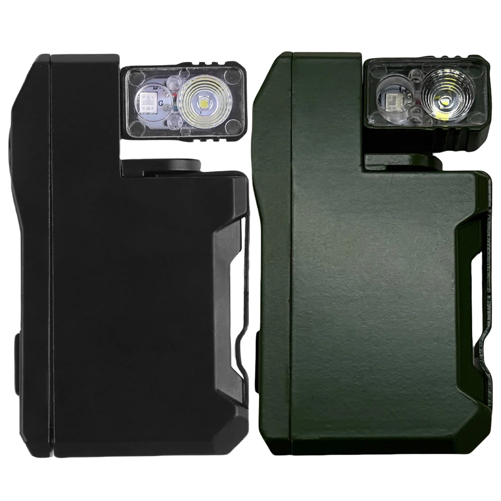 

Rechargeable EDC Flashlight 400 Lumens Portable Flat Pocket Flashlight Small Flashlight for Outdoor Home Emergencies