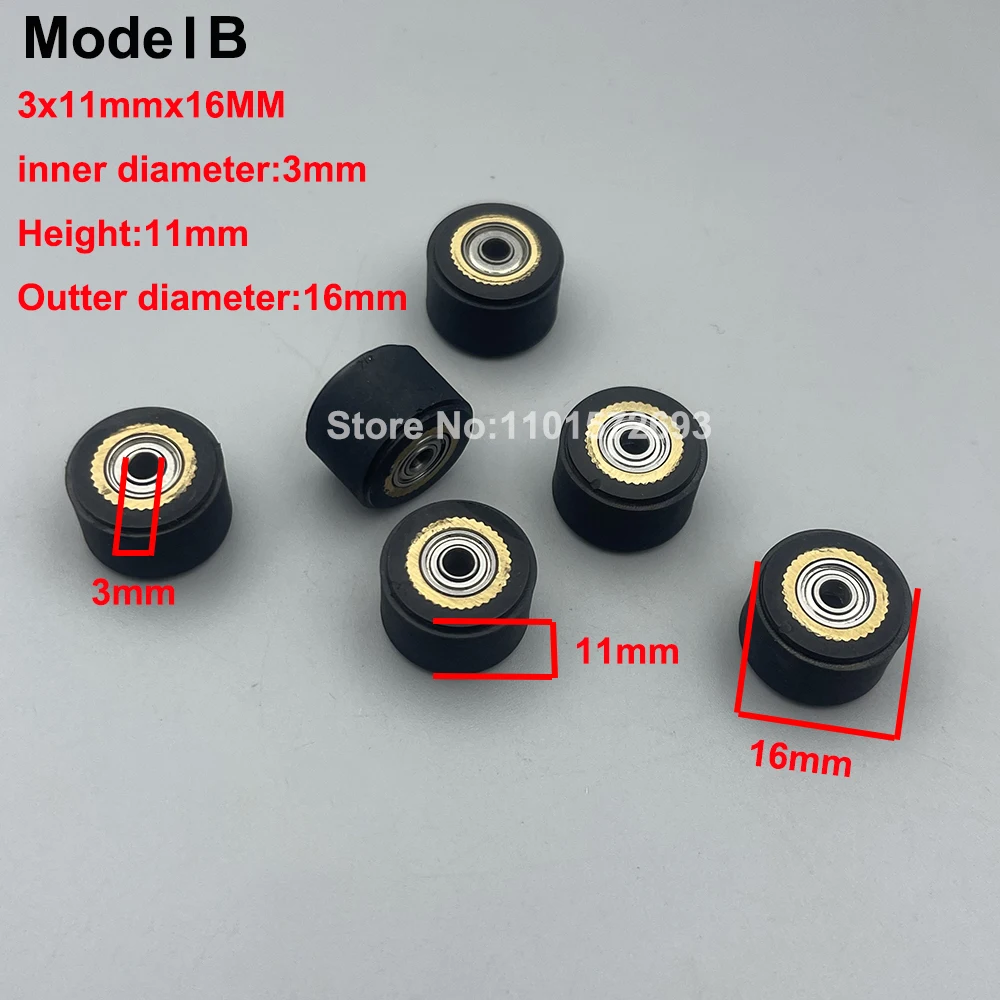 4PCS Vinyl Cutting Plotter Roland Rubber Pinch Roller Wheel for Roland GX24 GX500 VP540 VP300 VS640 Paper Push Pressure Rollers