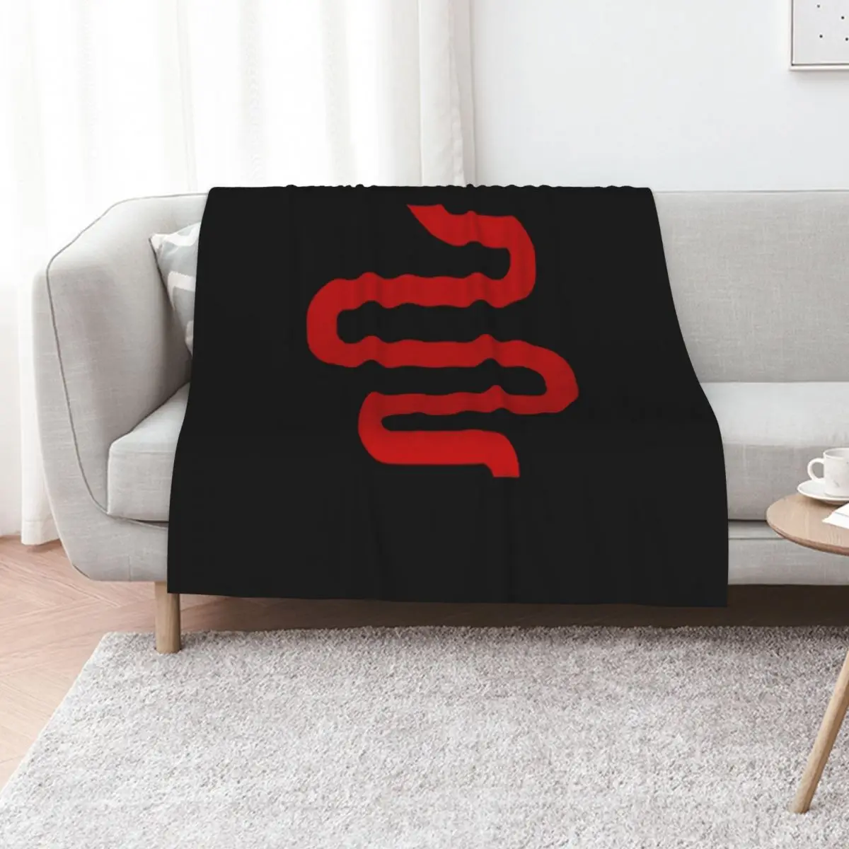 Sickick Red S!ckK!ck Essential Throw Blanket Summer Single Retros Luxury St Furrys Personalized Gift Blankets