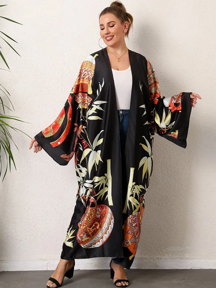 Japanese Kimono Traditional Woman 2023 Long Kimono Cardigan Cosplay Blouse Shirt Yukata Female Japanese Dress Haori Geisha