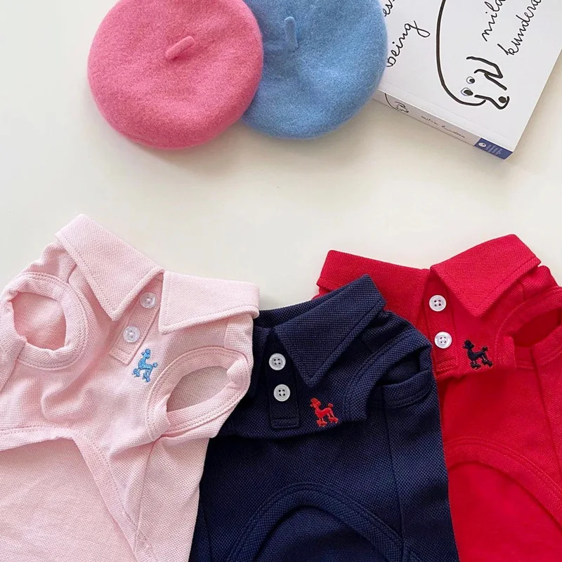 Sommer-Poloshirt für Hunde, Welpenkleidung, Bichon Frise Chihuahua-Streifen, Hunde-Sweatshirt, Hunde-Kühlweste für kleine und mittelgroße Hunde – Detail 9
