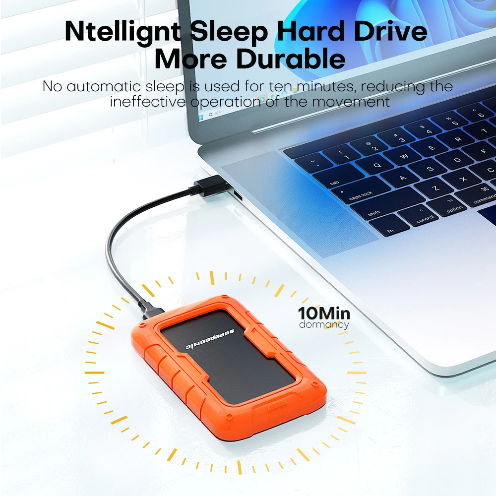 محرك الأقراص الصلبة الخارجي المحمول كوداك 5 جيجابت في الثانية USB3.0 قرص صلب خارجي 500 جيجا 1 تيرا بايت تخزين ذو سعة كبيرة PS4/Xbox/PC وفيديو 4K