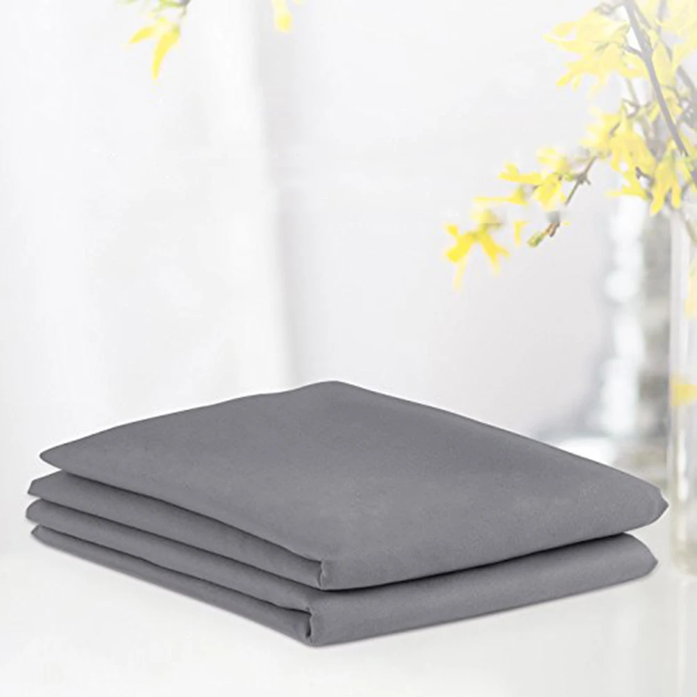

48X74Cm Cotton Pillowcase Soft Washable Pillow Cover Protector Home Bed Anti-Allergen Pure Color Pillow Case Covers