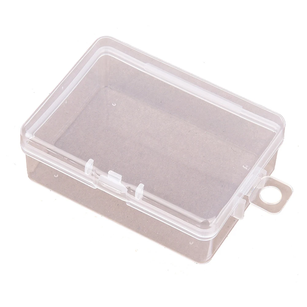 Tool Box Storage Box Component Organizer Plastic Storage Box Rectangle Sundries Container Tool Parts Container