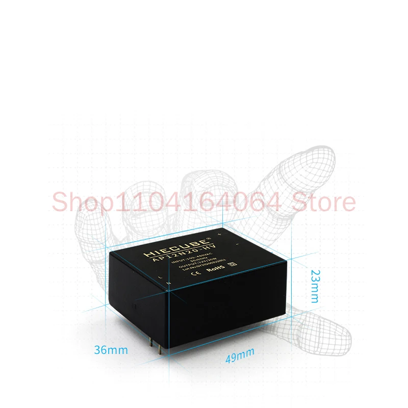 Charging Pile AC-DC Switch Power Module 380v to 12v/5v9v Three-phase Four Wire Isolation and Voltage Reduction Module