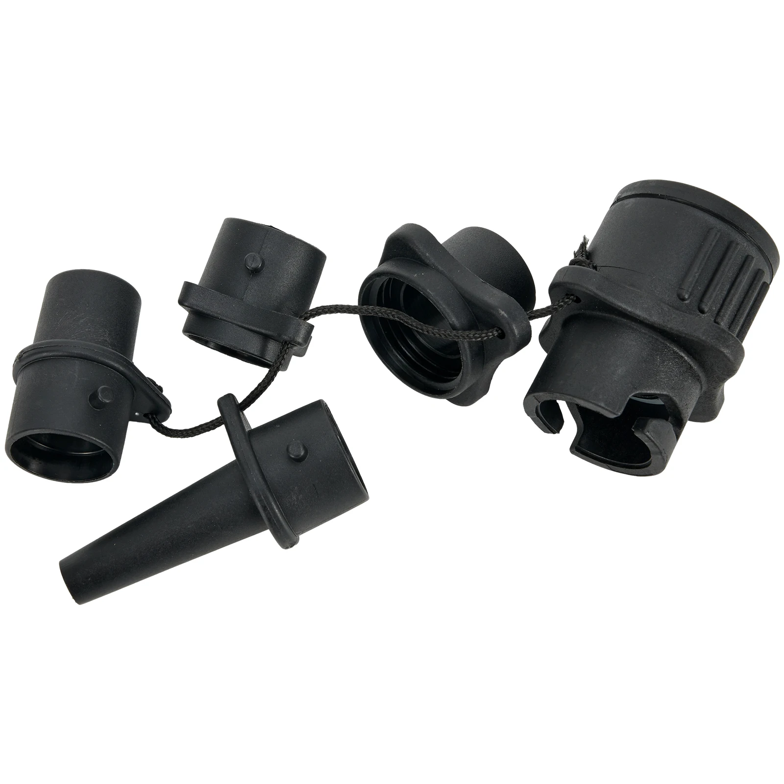 New Practical Quality Nozzles Part UP-Pump Hose Connector Inflatable Boat Lightweight Portable 4 Nozzle Air Valve