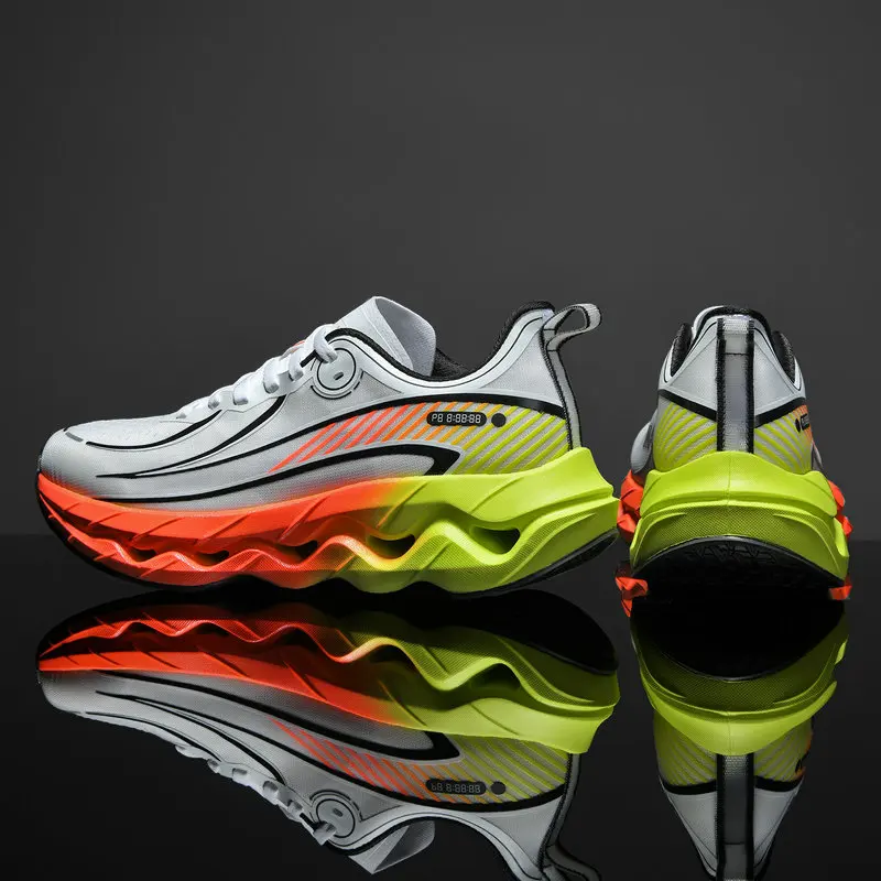 

Men's Breathable Casual Sneakers Luxury Trainer Fashion Loafers Running Shoes - Comfortable Race Shoes for Male