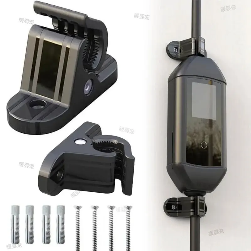 Universelle EV-Ladekabel-Organizer Wandhalterung Klemme Hochbelastbare Kabelaufbewahrung Aufhänger Fixierclip Schraubmontage Halterung Ständer – Detail 1