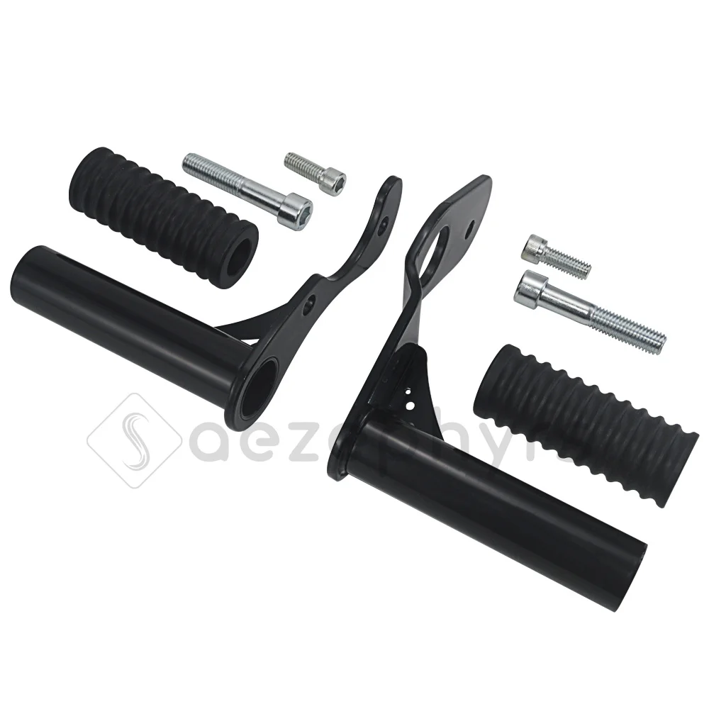 뒷좌석 조수석 페그 범퍼 오토바이 크래시 바 용 할리 소프 테일 스트리트 밥 FXBB 표준 FXST 로우 라이더 FXLRS 2018-2024