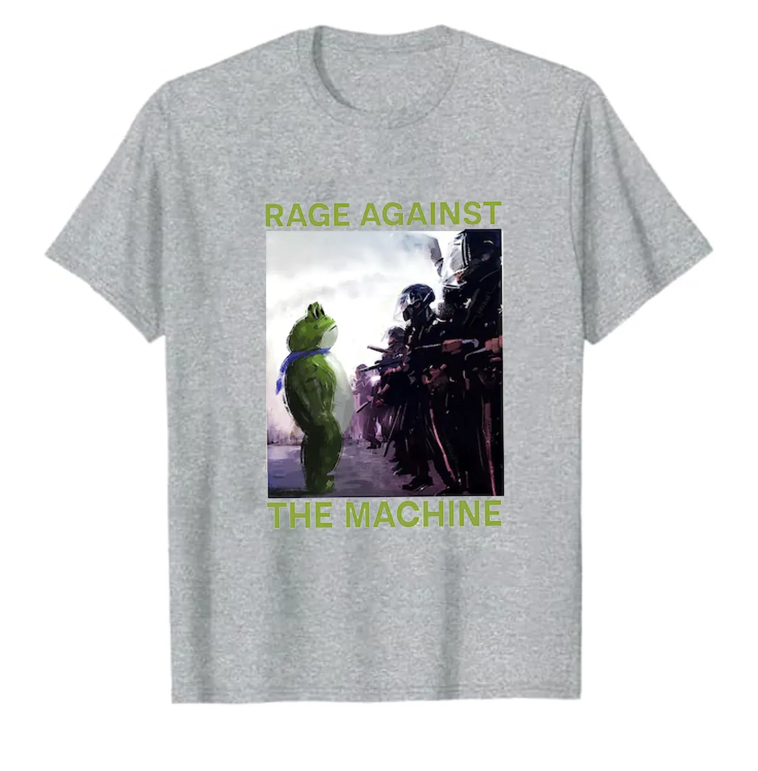 الغضب ضد الآلة التي شيرت بورتلاند الضفدع الاحتجاج مكافحة الاحتجاج ميمي النشاط البلوز رجالي الجرافيك بلايز الكبار
