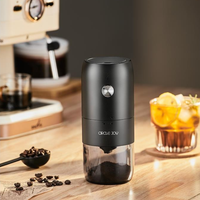  CIRCLE JOY Electric Coffee Bean Grinder Full Automatic Portable Charging Wireless Coffee Grinder Home Kitchen Accessories