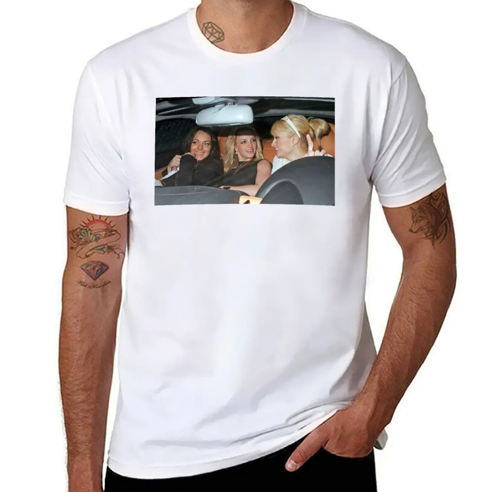 Britney Paris Lindsay v2 T-Shirt funny meme t-shirts T-shirts oversize anime shirt shirts men