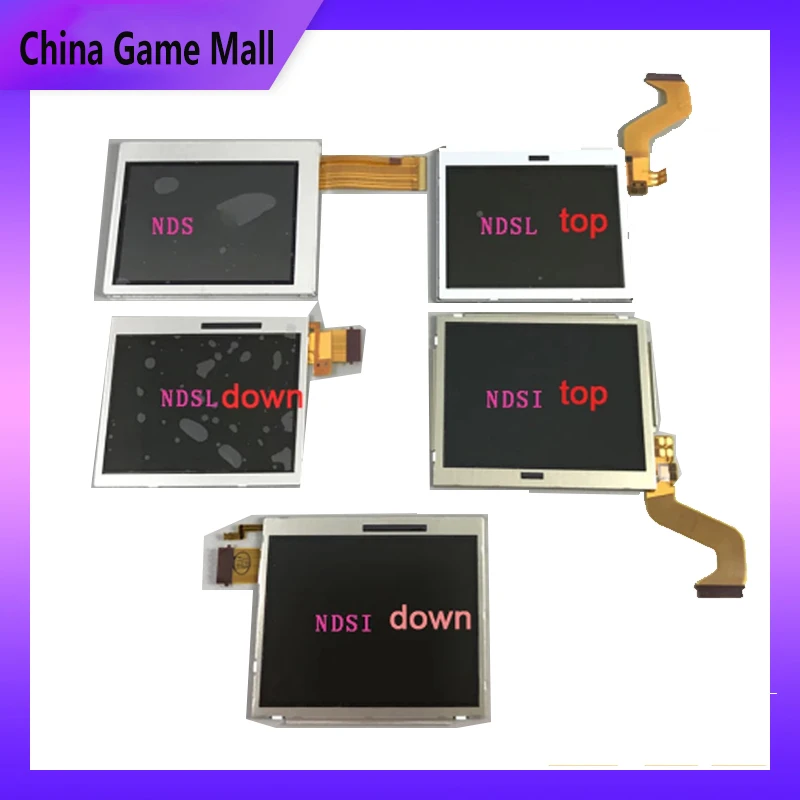 

For Nintendo DS Lite/NDS/NDSL/DSi XL New 3DS LL XL LCD Screen Monitor Original Top Bottom Upper Lower