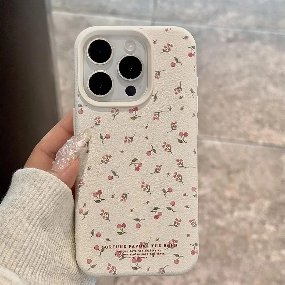 Luxury PU Leather Phone Cases for iPhone 16 Case iPhone 15 14 13 12 11 Pro Max 16 Plus 13 Mini 16pro Cute Bow Back Cover Fundas image 3