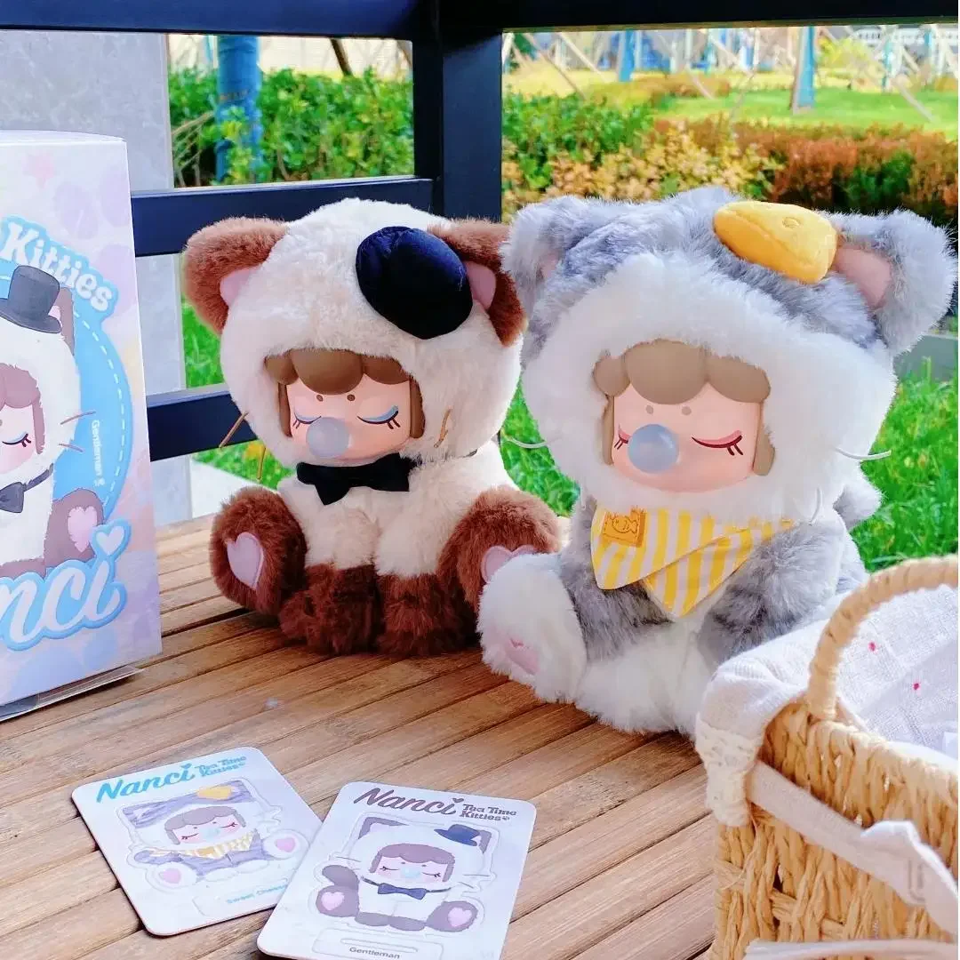 

Genuine Nuqian Blind Box Meow Meow Afternoon Tea Series Mystery Box Plush Enamel Doll Christmas Surprise Girl Gift