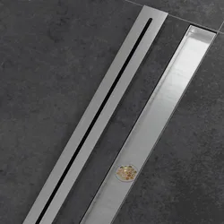 High Quality Stainless Steel Bathroom Drain Linear Chuveiro Banheiro Kit Set Di Accessori Per Il Bagno Shower Floor Drain