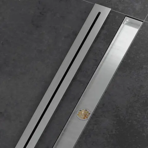 High Quality Stainless Steel Bathroom Drain Linear Chuveiro Banheiro Kit Set Di Accessori Per Il Bagno Shower Floor Drain