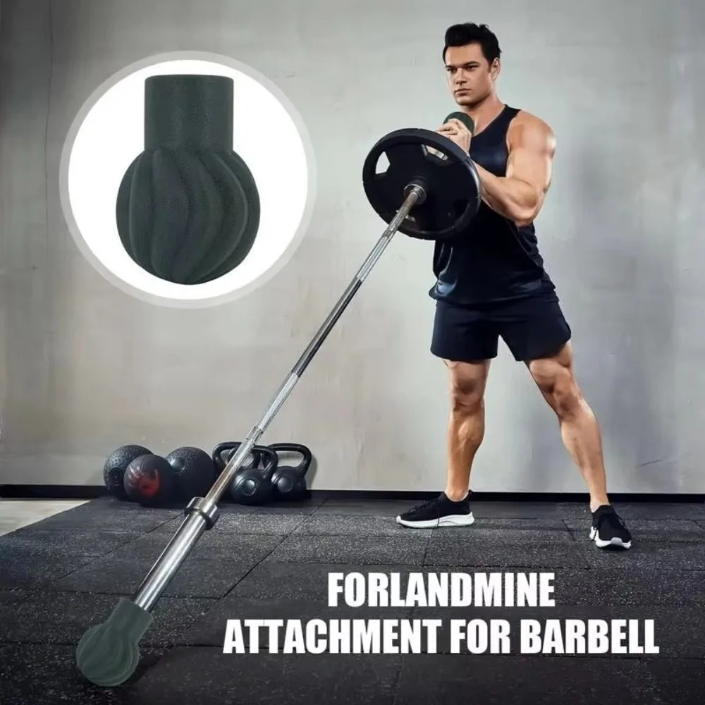 

Anti-slip Barbell Attachment Ball Texture Design Fits 2" Bars Base Barbell Floor Swivel TPE/Silicone Silicone Holder Barbell
