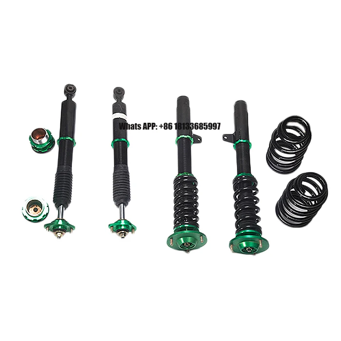 

Stainless Steel Adjustable Coilover Suspension Kits Shock Absorber CN-E46 01-05 for BMW E46
