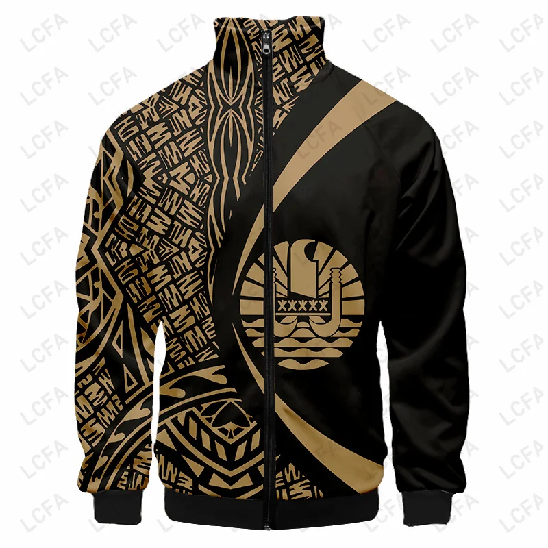 

Polinesie Polynesia Totem Male Winter Baseball Jacket Outerwear 3D Printe Vintage 4XL Dropshipping Center Best Selling Products