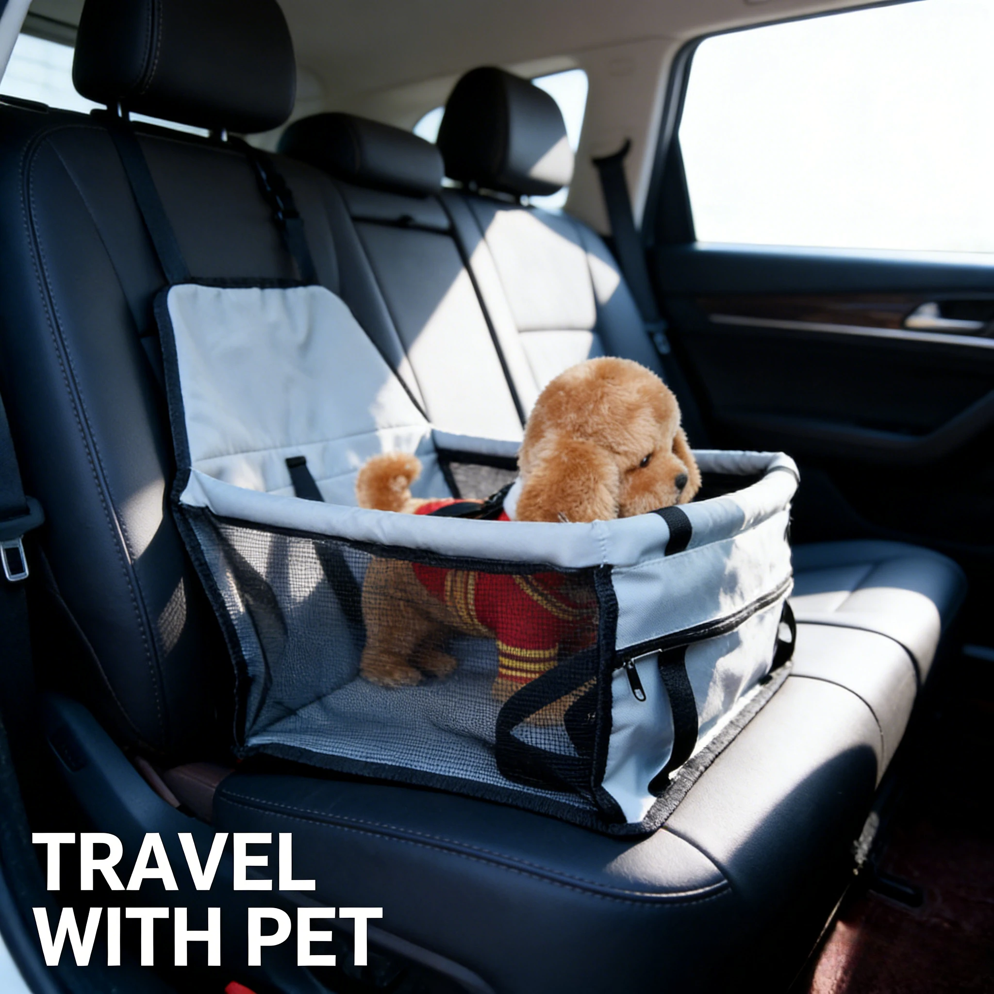 

Автомобильная подушка-лежанка для животных: съемная, моющаяся, водонепроницаемая, с подвесным креплением, для собак и кошек, безопасное сиденье, автомобильный коврик