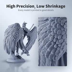 Anycúbico su yıkama 10kg 1kg plastik reçine 3d yazıcı makinesi su, yüksek doğruluk, düşük koku ve düşük viskoziteli 3d yazıcı için lcd ışık Düşük viskoziteli reçinede 6 büyük satış-no. 6