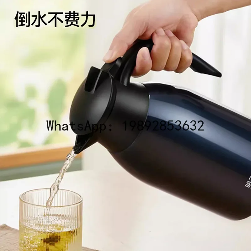 

4-10 stainless steel vacuum insulation pot 2L large capacity thermos bottle