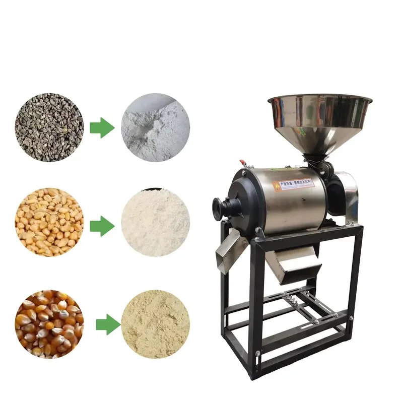 Home Use High Quality Flour Milling Machine Grain Processing Machine Grinder Machine With Best Price