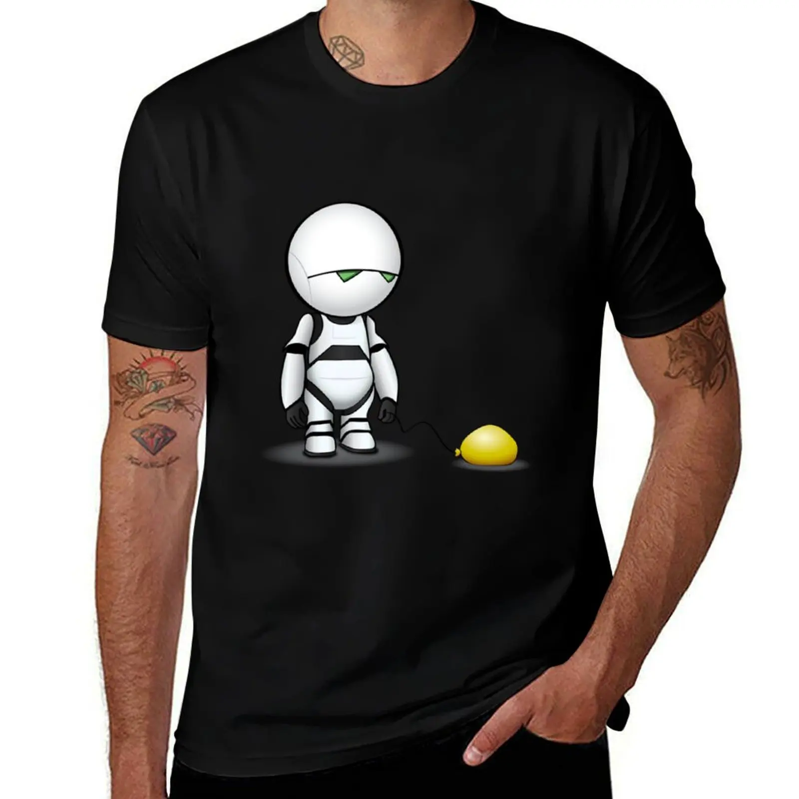 

Marvin_s Balloon T-Shirt cotton t shirt pack man t shirts graphic T-Shirt