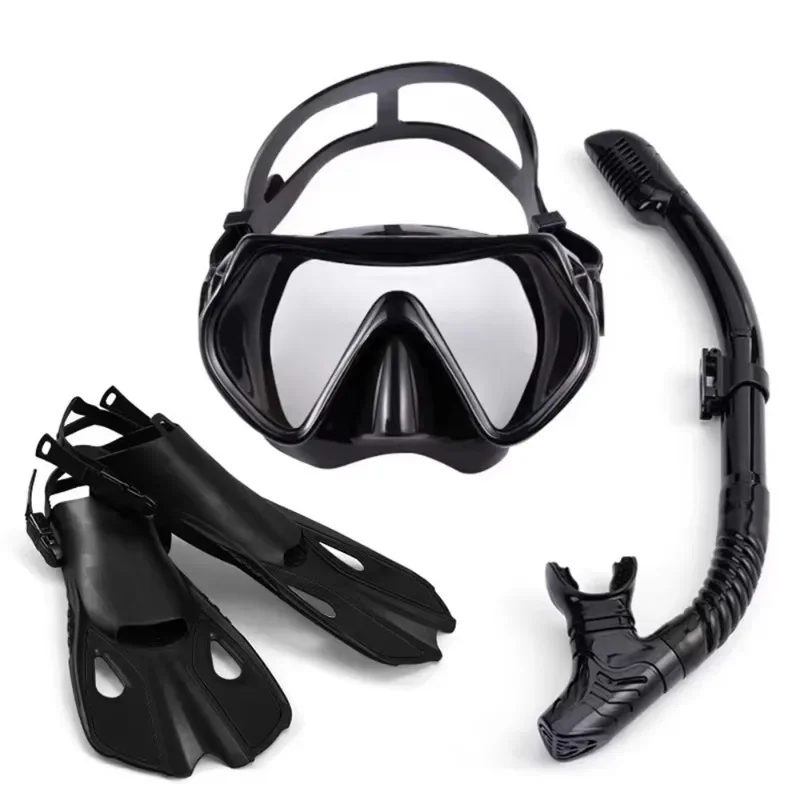 

Color Swimming Dive Set Water Sports Use Diving Equipment Swimming Fin Mask Snorkel