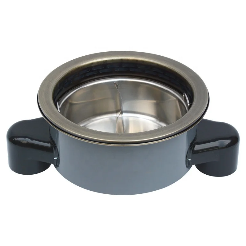 commercial electric hot pot restaurant equipment stainless steel hot pots hot pot table for restaurant