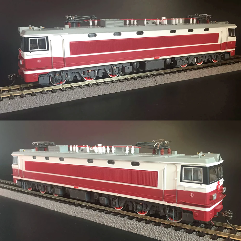 HO 1/87 Train Model CMR Train Line SS6 Shaoshan 6 Electric Locomotive Train Model Toy Gift