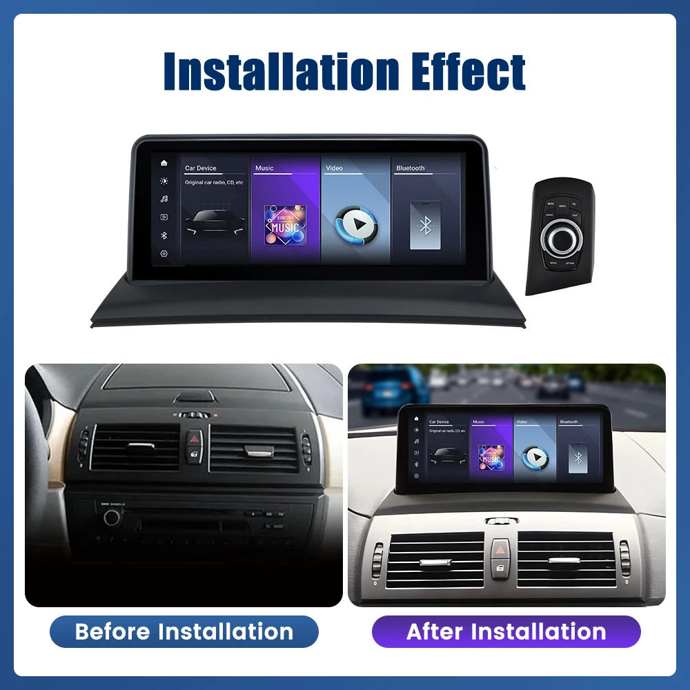 10.25” Car Radio，BMW X3 E83 2006-2011 CCC System GPS Navigation Multimedia Display Head Unit Touch Screen Video Player