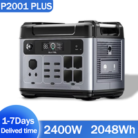 OUKITEL P2001 PLUS Portable Power Station 2400W Solar Generator 2048Wh Lifepo4 Battery Home Backup Outdoor urgent Mobile power