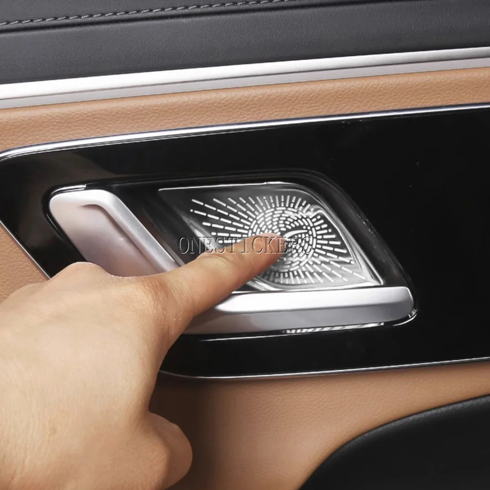 Akcesoria samochodowe Wewnętrzna osłona klamki drzwi Cekinowa osłona do Mercedes Benz E C S GLC EQE EQS Class W214 W206 X254 W223 V295 V297 — zdjęcie 4