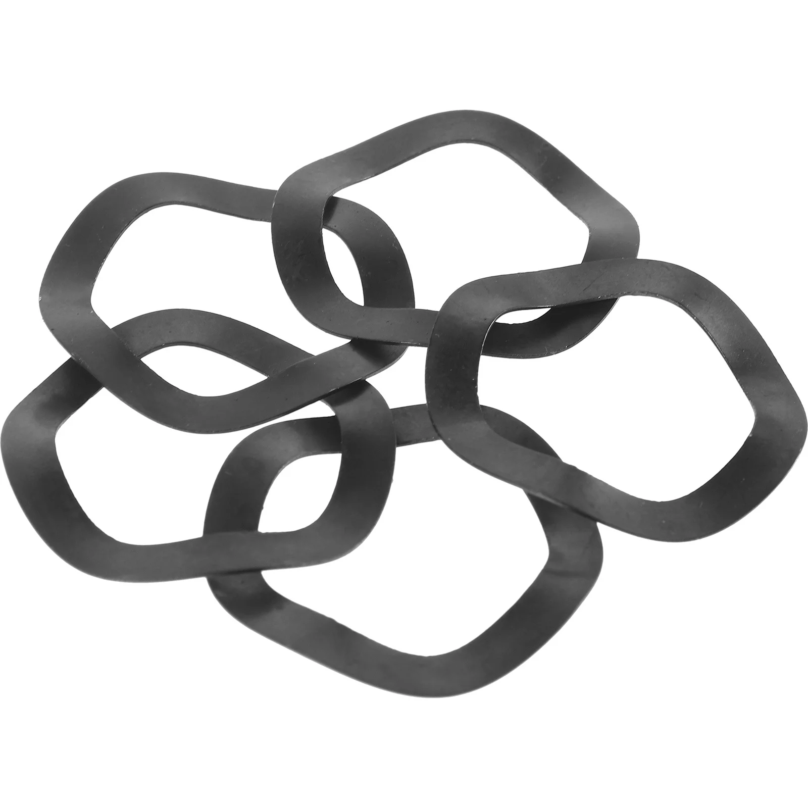 

5pcs Bicycle Crankset Axle Washer Stainless Steel Metal Gasket For Mountain Bike Chainset Protection Durable Bike Supplies