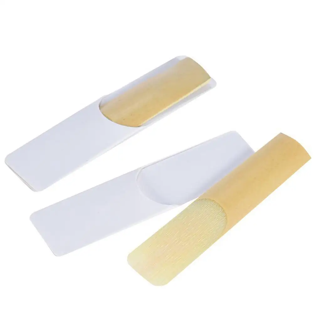 Saxophone Accessory Reeds 2.5 Strength Alto Set Easy to Play Consistent Tone for Beginner Lessons