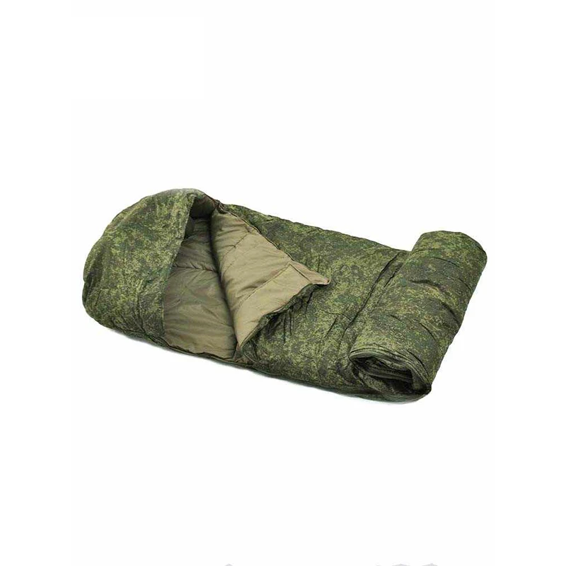 Russian Type 21 Cold proof Sleeping Bag Outdoor Tactical EMR Little Green Man Sleeping Bag Hunting Air Soft Public Hair Sleeping