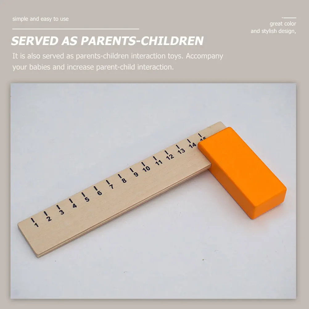 

1 Wooden Wrench Screw Driver Kids For Hand-Eye Coordination Toddler Pretend Play Set Children Educational Plaything Baby Early